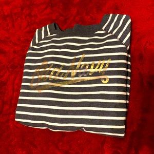 Striped old navy sweatshirt